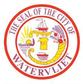 Picture, The seal the logo of the city of Watervliet New York located on the Hudson River along the Mohawk Hudson Bike Hike Trail